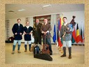 Ar AM militāro pārstāvi NATO Gundaru Ābolu, Briselē